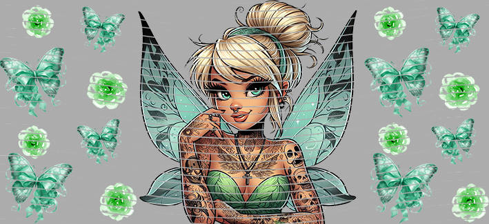 16oz Disney style-D-618